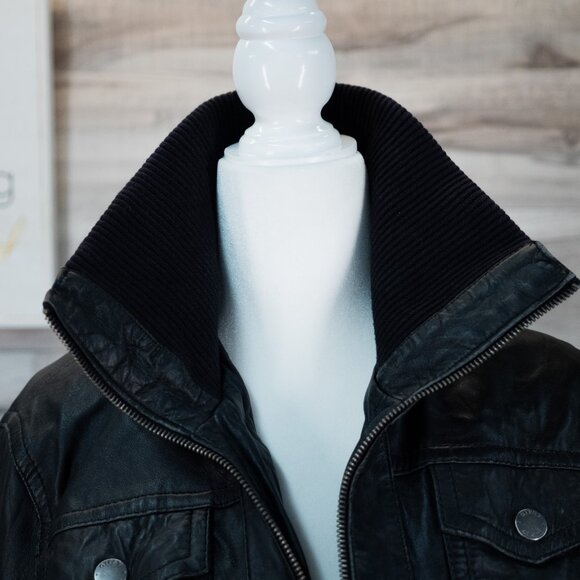 Gipsy trixi leather jacket bikers black - Picture 7 of 10